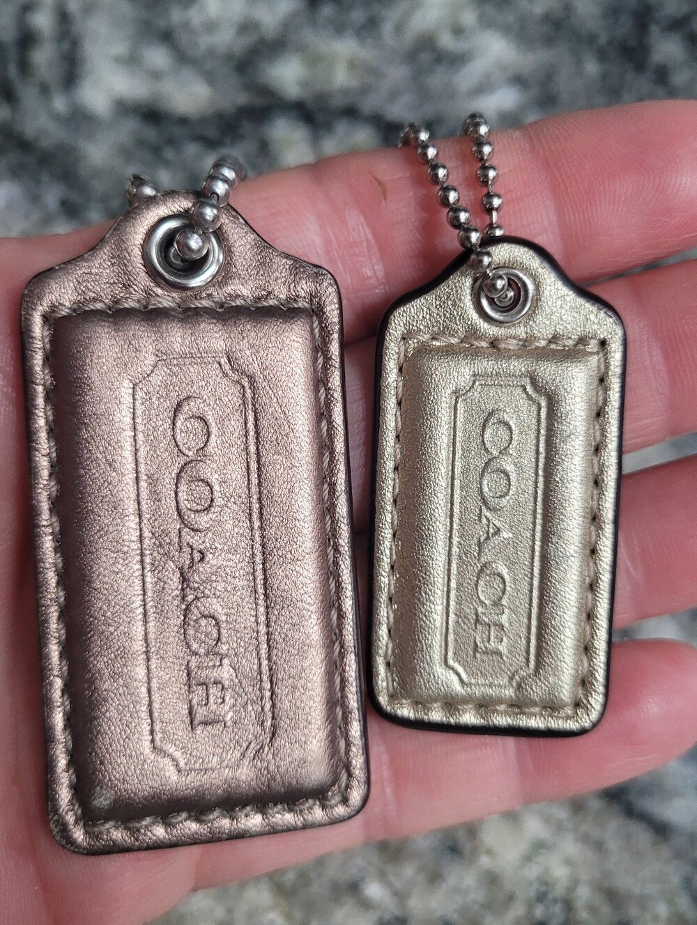 Coach Metallic Tags - Picture 3 of 8